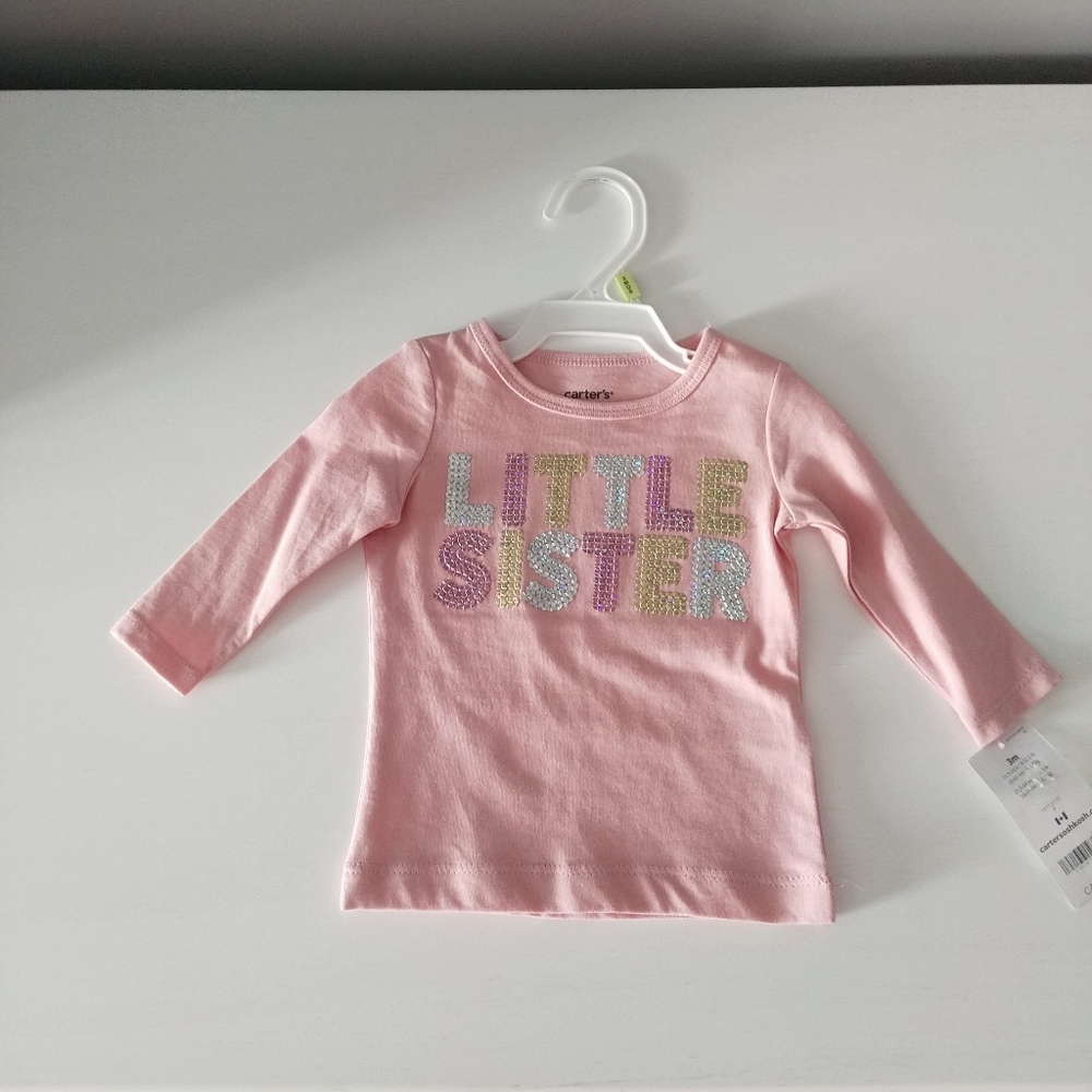 Carter's long sleeve top size 3 months